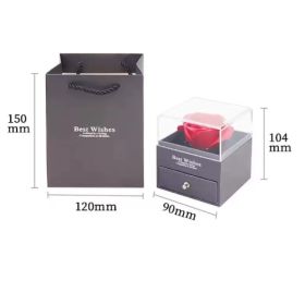 100 Languages I Love You Projection Necklace (Option: 1rose Box)