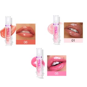 New Tube Lip Rich Lip Color Slightly Spicy Lip Honey Lip Glass Mirror Face Lip Mirror Liquid Lipstick (Option: 1 5 6color)