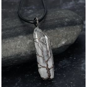 Amorphous Accessory Crystal Pendant Size Random (Option: Antique Copper)