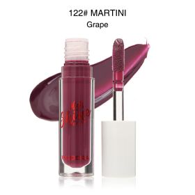 Solid Jelly Lipstick Crystal Lip Balm Water Wave Mirror Lip Gloss Long Lasting Moisturizing Lip Glaze Lip Care Makeup (Option: 122Martini)